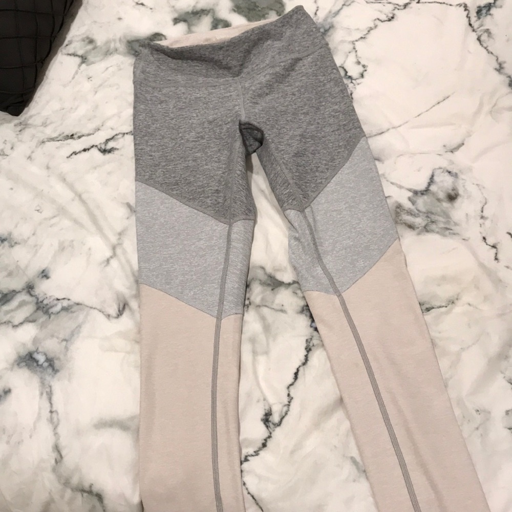 outdoor voice paneled leggings